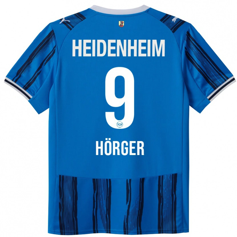 Danxen Pánské Verena Hörger #9 Modrá Námořnická Modř Daleko Hráčské Dresy 2025/26 Dres