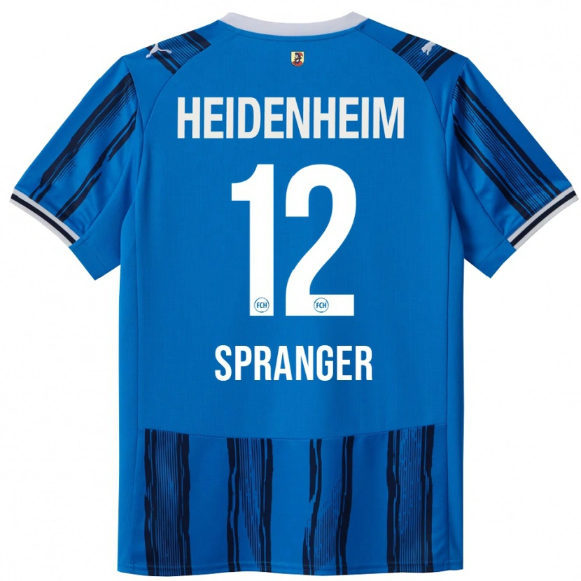 Danxen Pánské Luke Spranger #12 Modrá Námořnická Modř Daleko Hráčské Dresy 2025/26 Dres