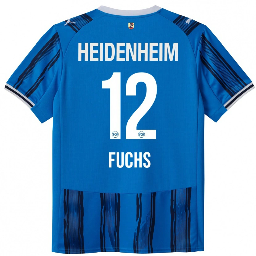 Danxen Pánské Celine Fuchs #12 Modrá Námořnická Modř Daleko Hráčské Dresy 2025/26 Dres