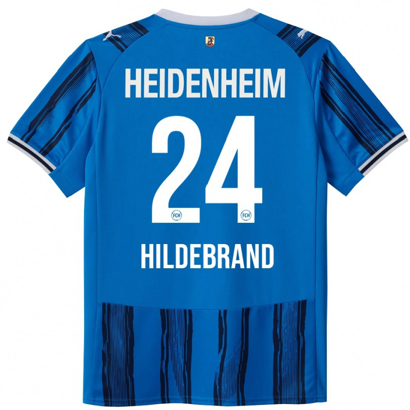 Danxen Pánské Jan Hildebrandt #24 Modrá Námořnická Modř Daleko Hráčské Dresy 2025/26 Dres