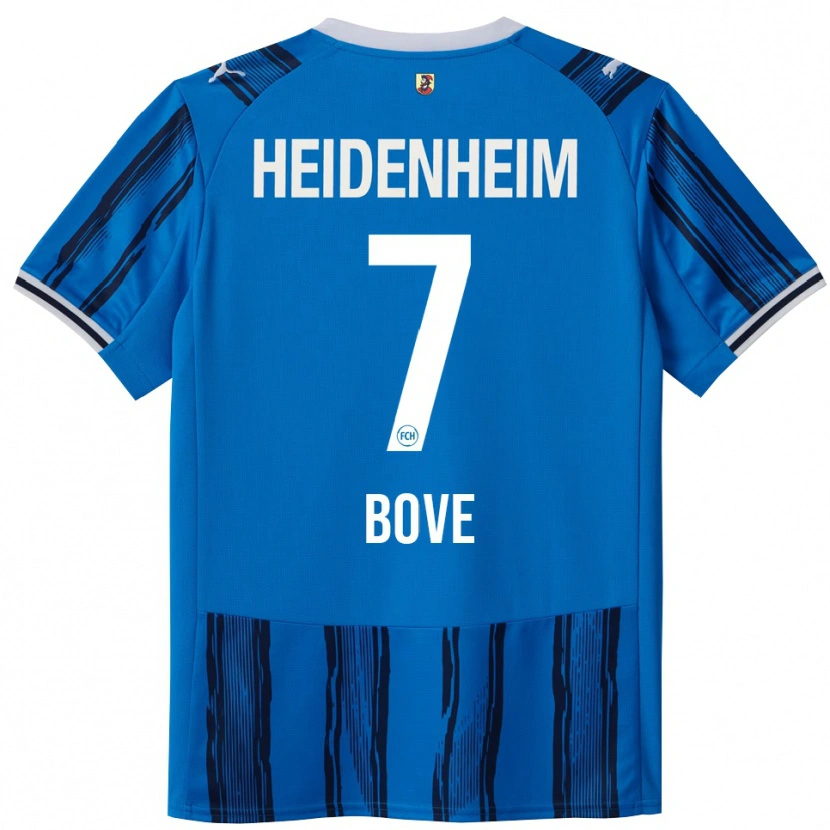 Danxen Pánské Nevio Bove #7 Modrá Námořnická Modř Daleko Hráčské Dresy 2025/26 Dres