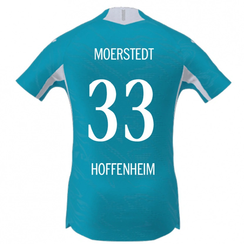 Danxen Pánské Max Moerstedt #33 Nebesky Modrá Daleko Hráčské Dresy 2025/26 Dres