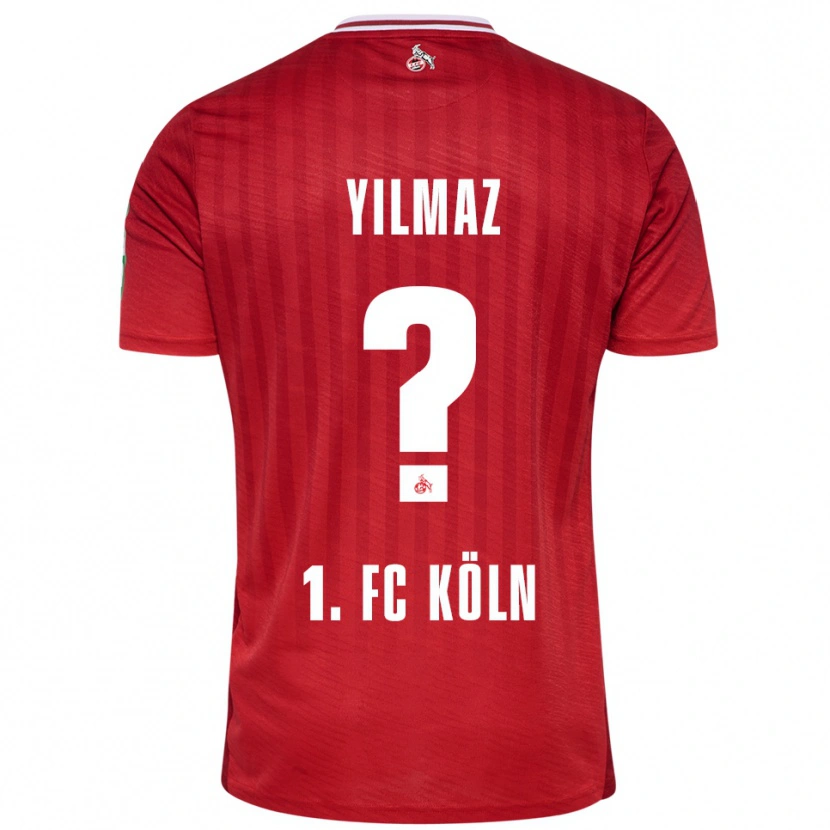 Danxen Pánské Abdul-Malik Yilmaz #0 Červená Bílá Daleko Hráčské Dresy 2025/26 Dres