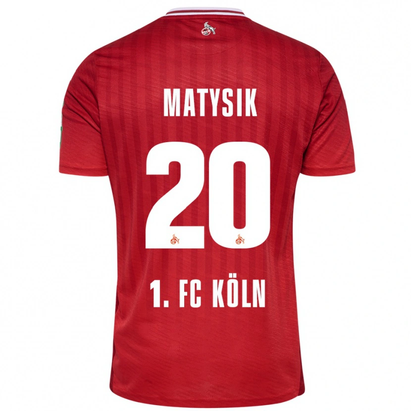 Danxen Pánské Sylwia Matysik #20 Červená Bílá Daleko Hráčské Dresy 2025/26 Dres