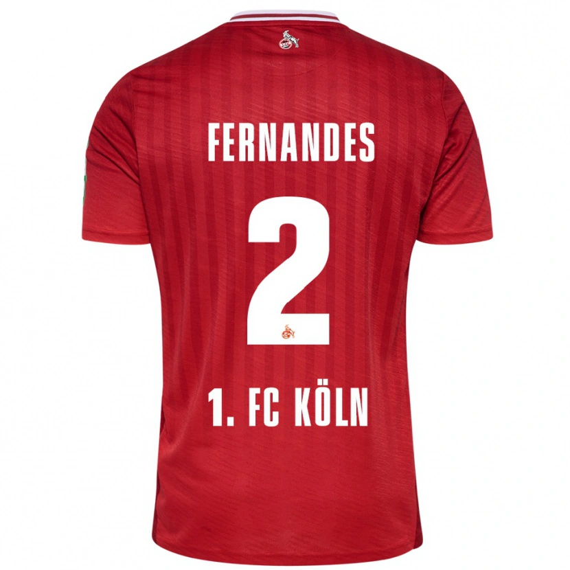 Danxen Pánské Tyron Fernandes #2 Červená Bílá Daleko Hráčské Dresy 2025/26 Dres