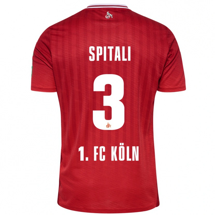 Danxen Pánské San-Luca Spitali #3 Červená Bílá Daleko Hráčské Dresy 2025/26 Dres