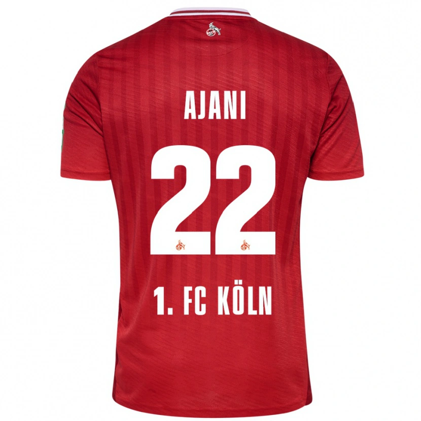 Danxen Pánské Marvin Ajani #22 Červená Bílá Daleko Hráčské Dresy 2025/26 Dres