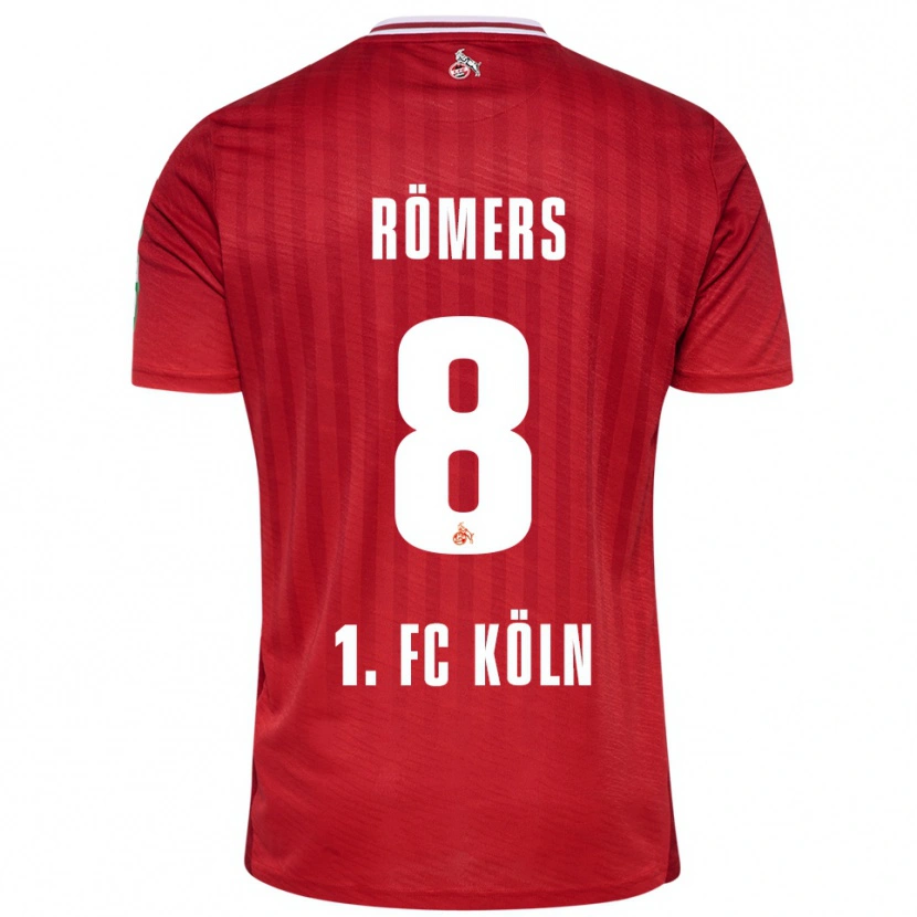 Danxen Pánské Arian Römers #8 Červená Bílá Daleko Hráčské Dresy 2025/26 Dres