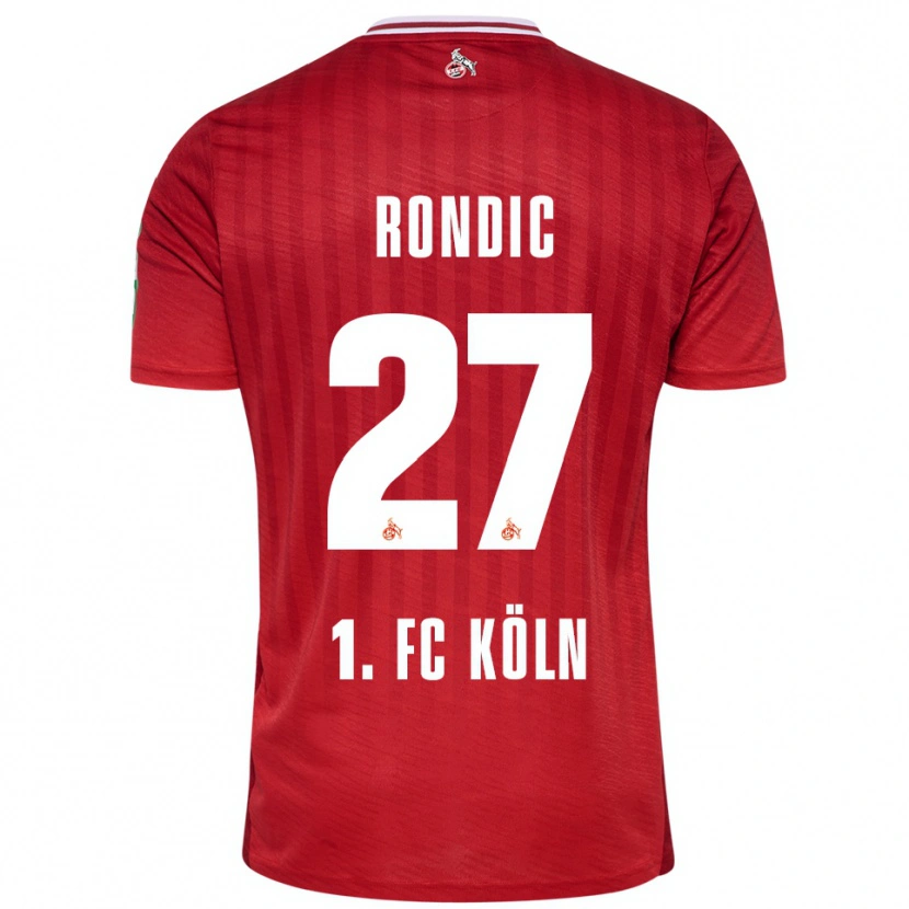 Danxen Pánské Imad Rondic #27 Červená Bílá Daleko Hráčské Dresy 2025/26 Dres