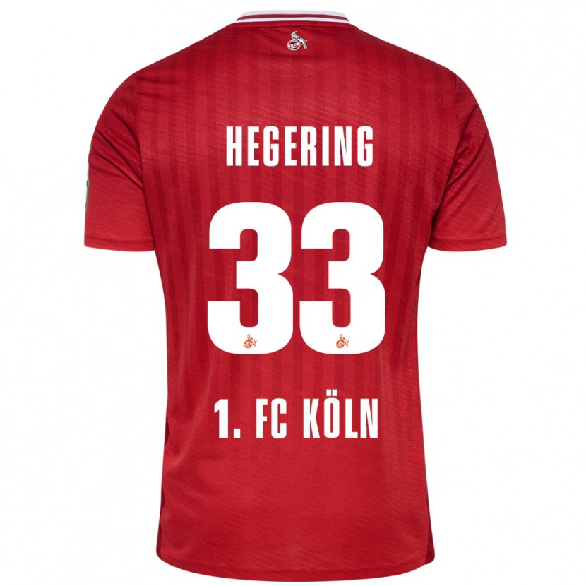 Danxen Pánské Marina Hegering #33 Červená Bílá Daleko Hráčské Dresy 2025/26 Dres