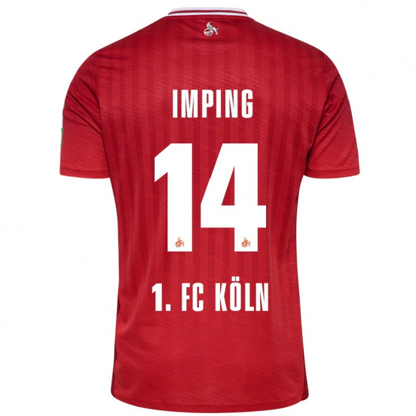 Danxen Pánské Carlotta Imping #14 Červená Bílá Daleko Hráčské Dresy 2025/26 Dres