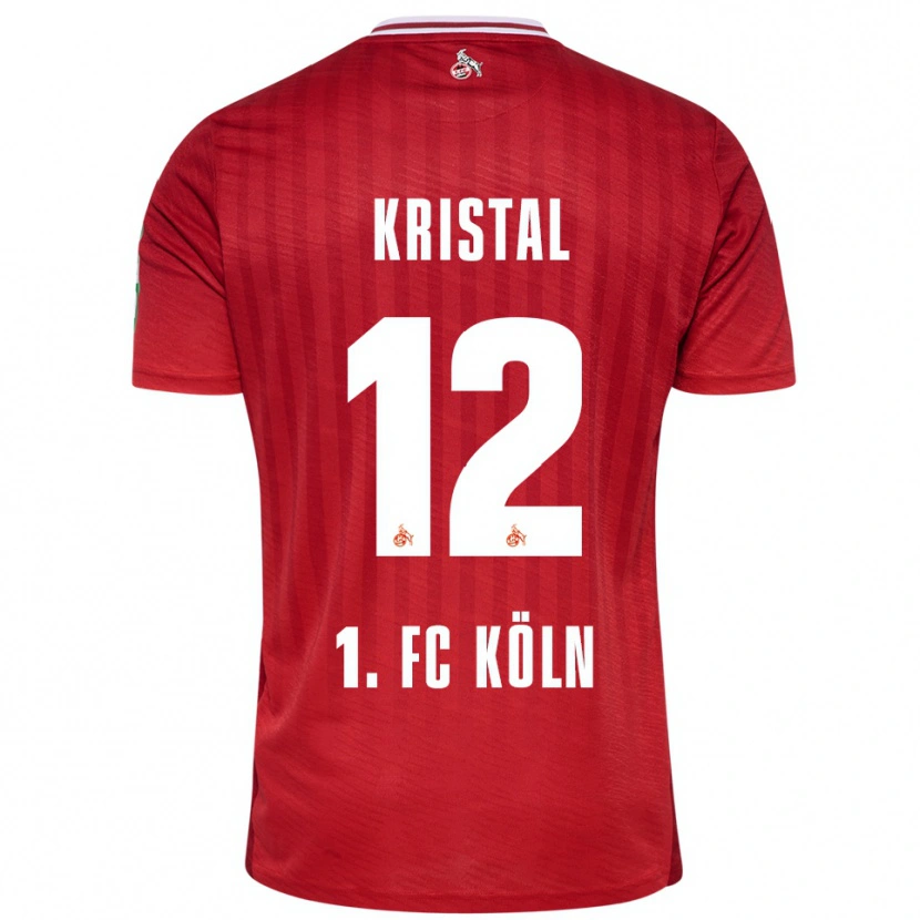 Danxen Pánské Patrik Kristal #12 Červená Bílá Daleko Hráčské Dresy 2025/26 Dres