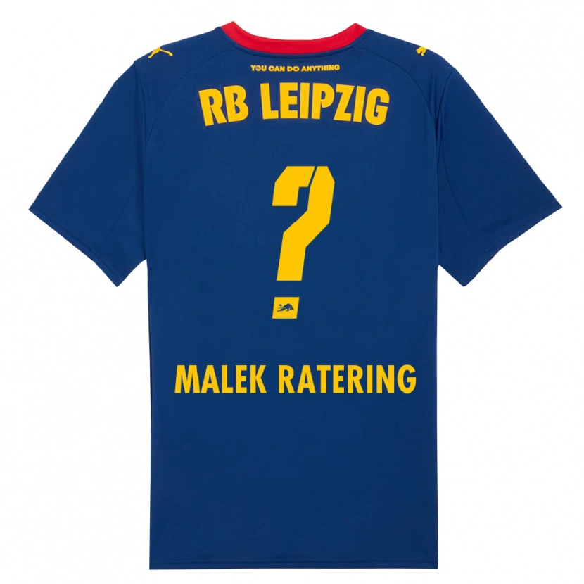 Danxen Pánské Jakob Malek Ratering #0 Námořnická Modř Červená Daleko Hráčské Dresy 2025/26 Dres