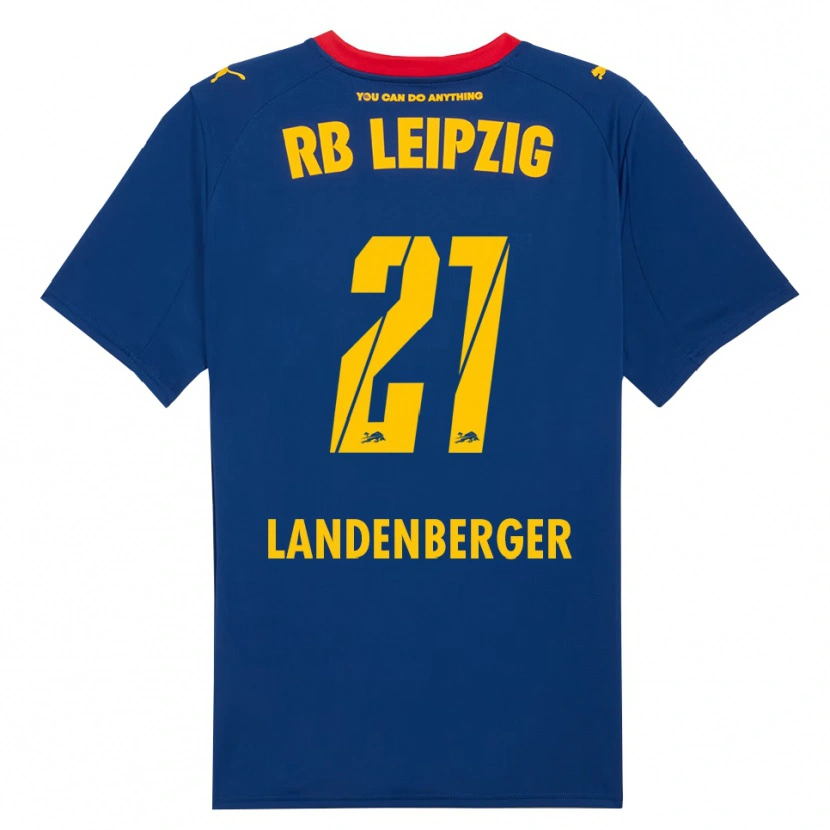 Danxen Pánské Julia Landenberger #21 Námořnická Modř Červená Daleko Hráčské Dresy 2025/26 Dres