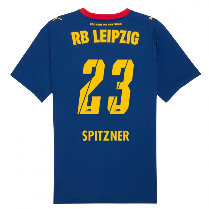 Danxen Pánské Kyra Spitzner #23 Námořnická Modř Červená Daleko Hráčské Dresy 2025/26 Dres