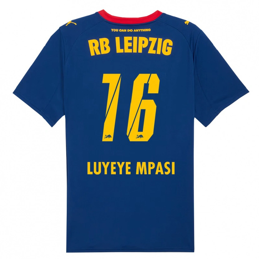 Danxen Pánské Seal Luyeye Mpasi #16 Námořnická Modř Červená Daleko Hráčské Dresy 2025/26 Dres