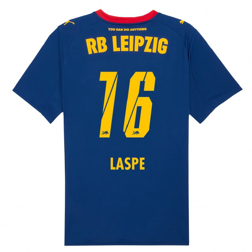 Danxen Pánské Hannes Laspe #16 Námořnická Modř Červená Daleko Hráčské Dresy 2025/26 Dres