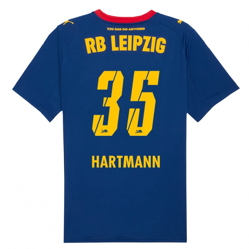 Danxen Pánské Fabrice Hartmann #35 Námořnická Modř Červená Daleko Hráčské Dresy 2025/26 Dres