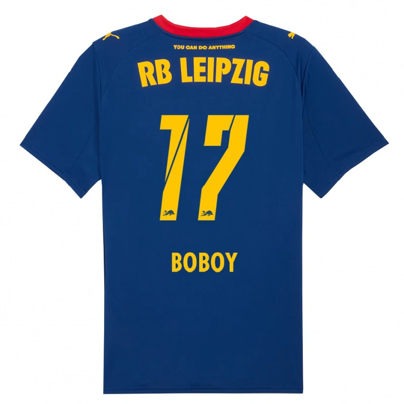 Danxen Pánské Delice Boboy #17 Námořnická Modř Červená Daleko Hráčské Dresy 2025/26 Dres