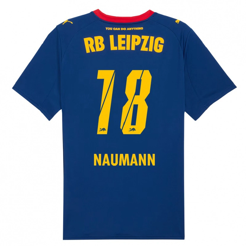 Danxen Pánské Carlos Naumann #18 Námořnická Modř Červená Daleko Hráčské Dresy 2025/26 Dres