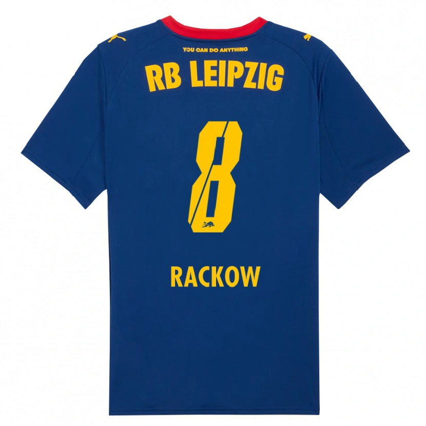 Danxen Pánské Gianna Rackow #8 Námořnická Modř Červená Daleko Hráčské Dresy 2025/26 Dres