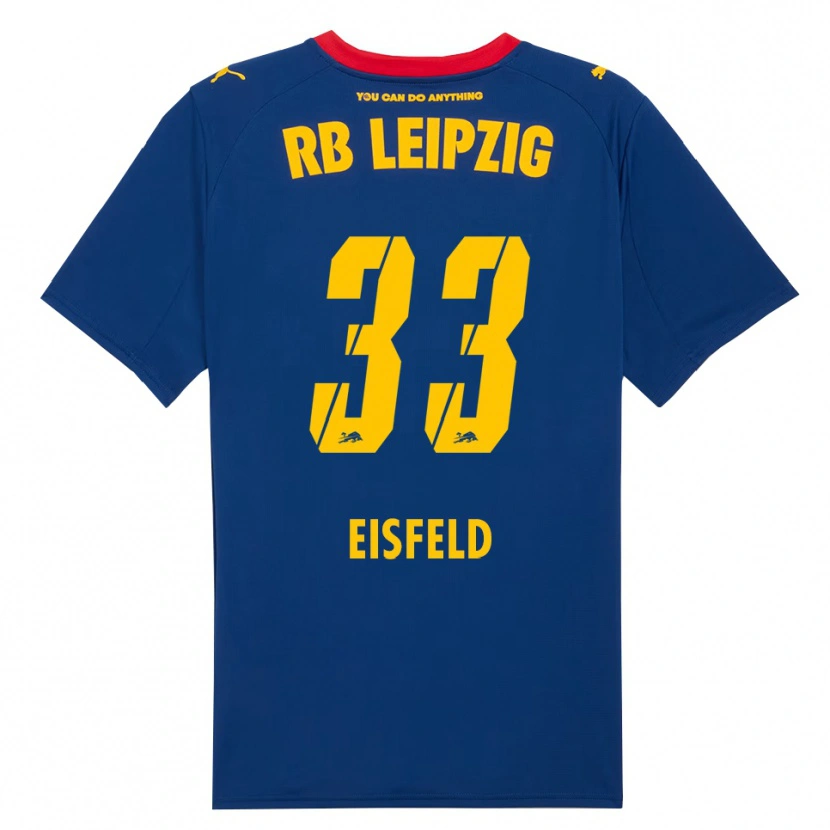 Danxen Pánské Tom Eisfeld #33 Námořnická Modř Červená Daleko Hráčské Dresy 2025/26 Dres