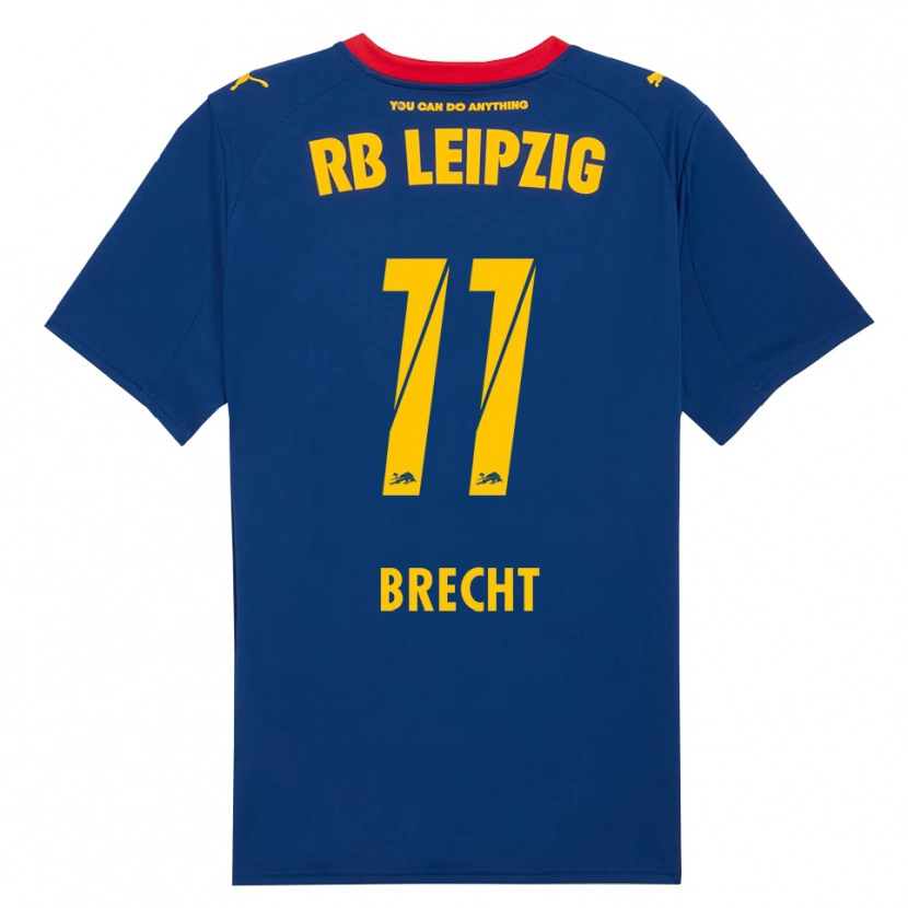 Danxen Pánské Barbara Brecht #11 Námořnická Modř Červená Daleko Hráčské Dresy 2025/26 Dres