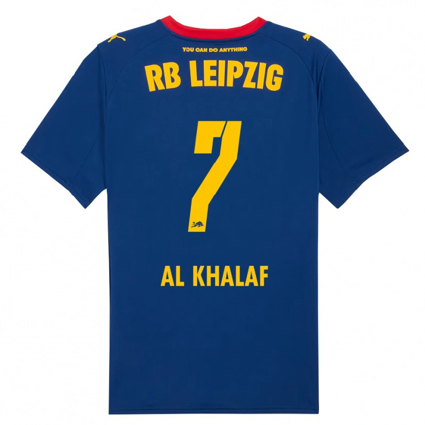 Danxen Pánské Abdul Al Khalaf #7 Námořnická Modř Červená Daleko Hráčské Dresy 2025/26 Dres