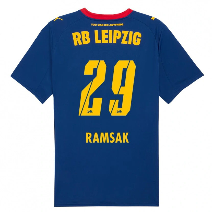 Danxen Pánské Robert Ramsak #29 Námořnická Modř Červená Daleko Hráčské Dresy 2025/26 Dres