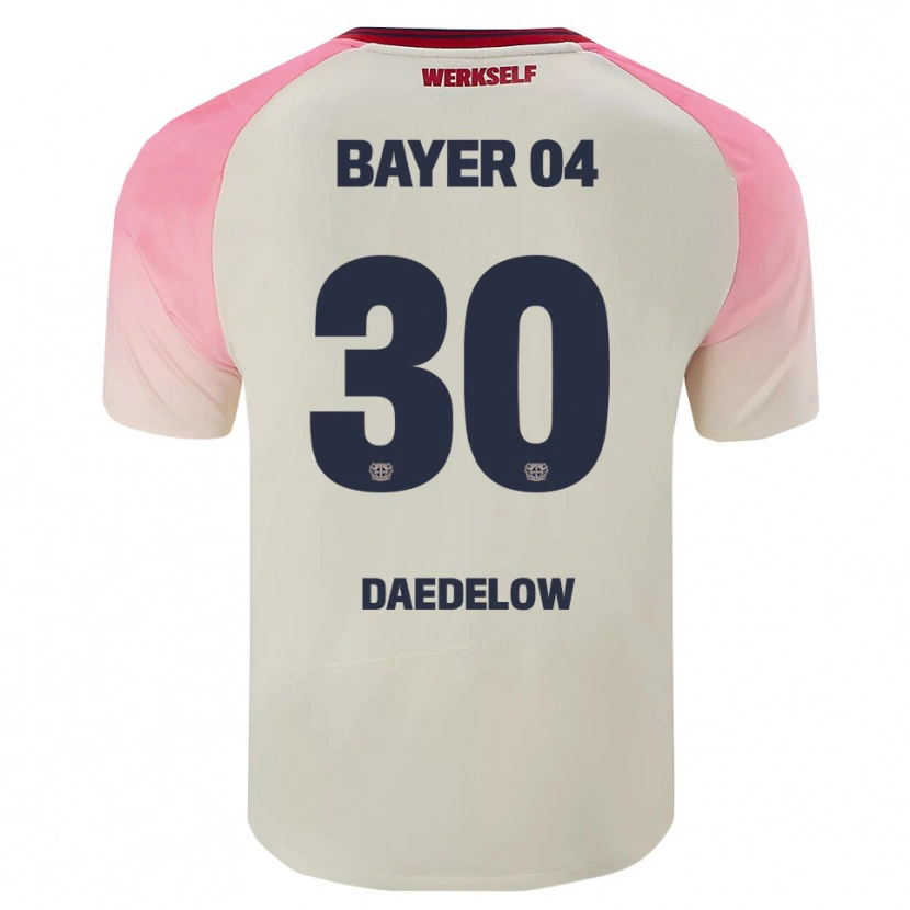 Danxen Pánské Ida Daedelow #30 Růžová Špinavě Bílá Daleko Hráčské Dresy 2025/26 Dres