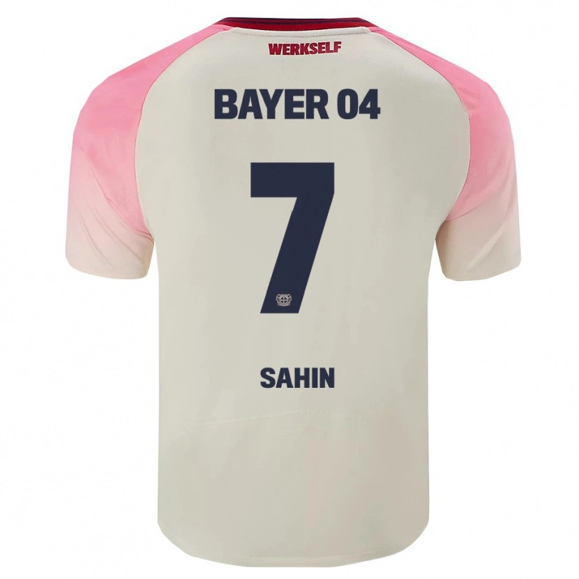 Danxen Pánské Batuhan Sahin #7 Růžová Špinavě Bílá Daleko Hráčské Dresy 2025/26 Dres
