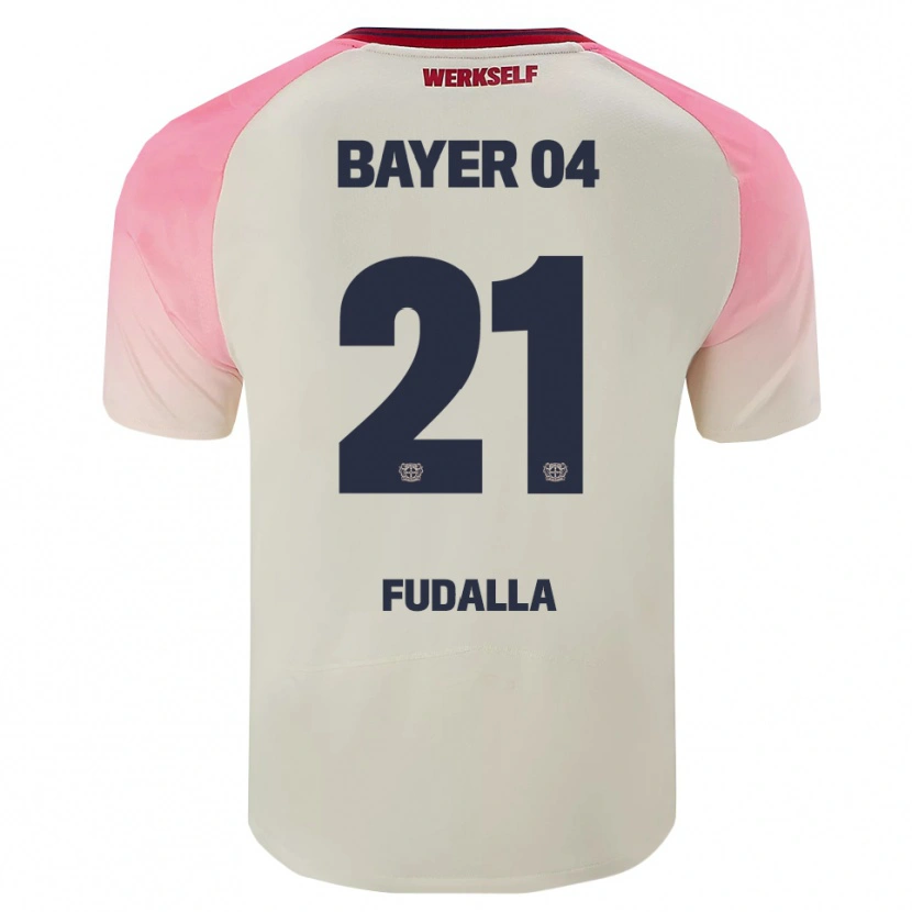 Danxen Pánské Vanessa Fudalla #21 Růžová Špinavě Bílá Daleko Hráčské Dresy 2025/26 Dres