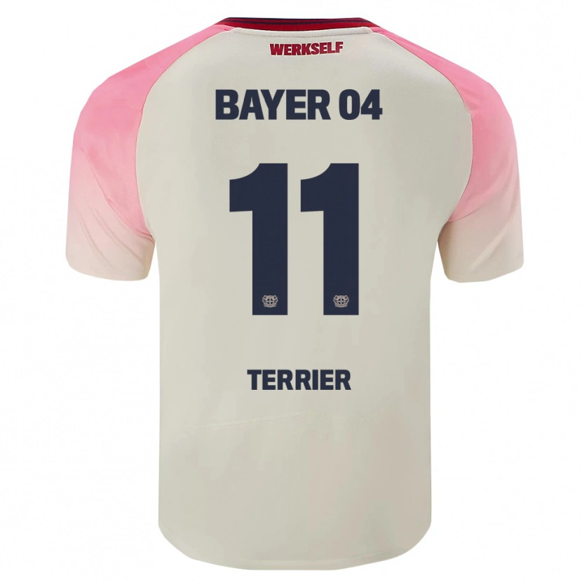 Danxen Pánské Martin Terrier #11 Růžová Špinavě Bílá Daleko Hráčské Dresy 2025/26 Dres