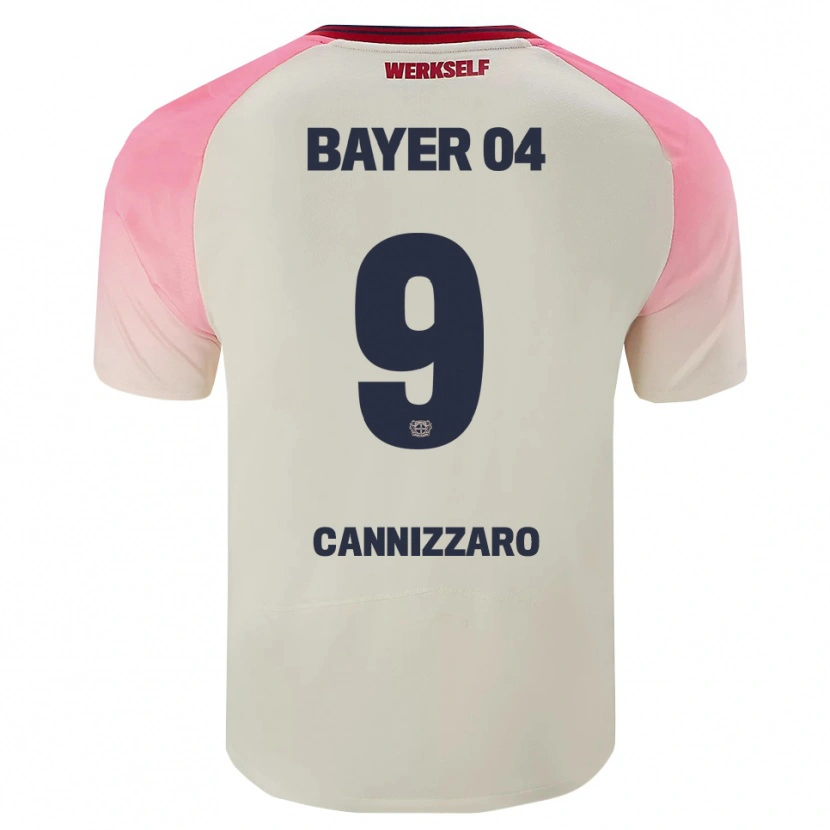 Danxen Pánské Simone Cannizzaro #9 Růžová Špinavě Bílá Daleko Hráčské Dresy 2025/26 Dres