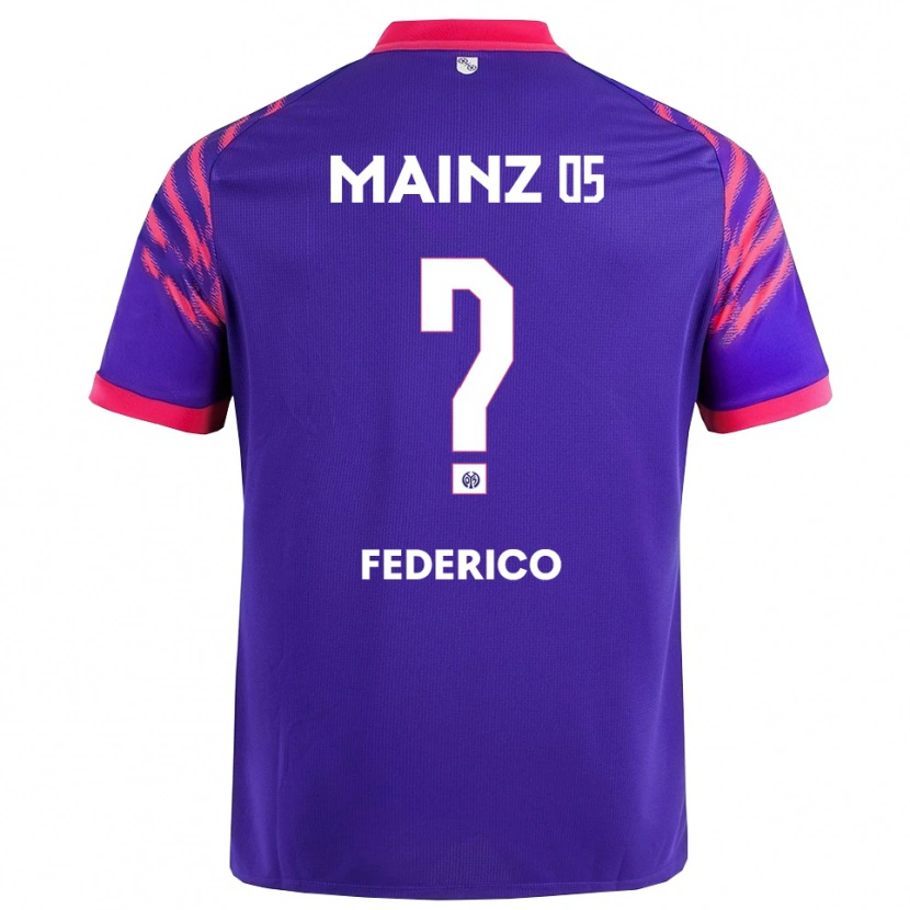 Danxen Pánské Lorenzo Federico #0 Námořnická Modř Růžová Daleko Hráčské Dresy 2025/26 Dres