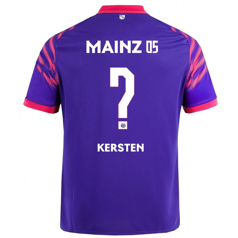 Danxen Pánské Alessio Kersten #0 Námořnická Modř Růžová Daleko Hráčské Dresy 2025/26 Dres