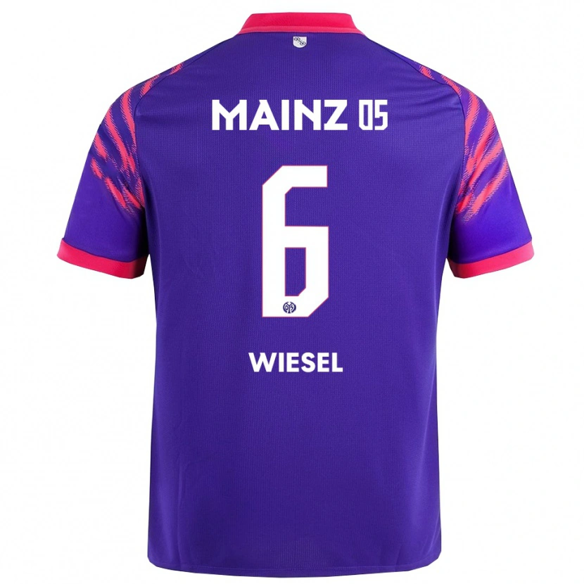 Danxen Pánské Maggie Wiesel #6 Námořnická Modř Růžová Daleko Hráčské Dresy 2025/26 Dres