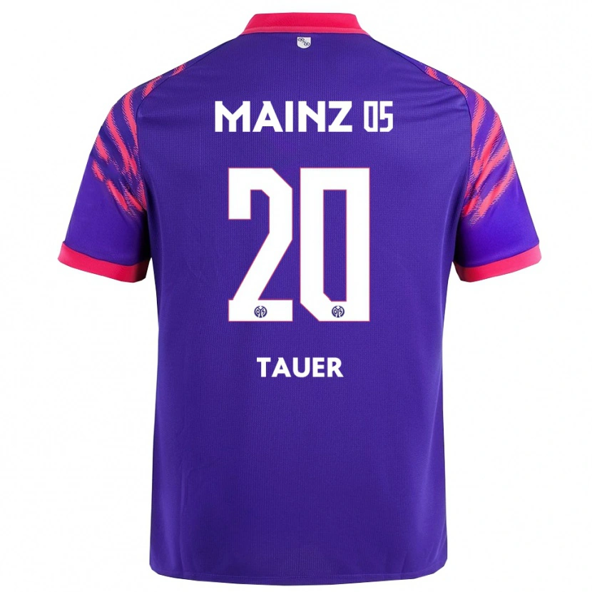 Danxen Pánské Niklas Tauer #20 Námořnická Modř Růžová Daleko Hráčské Dresy 2025/26 Dres