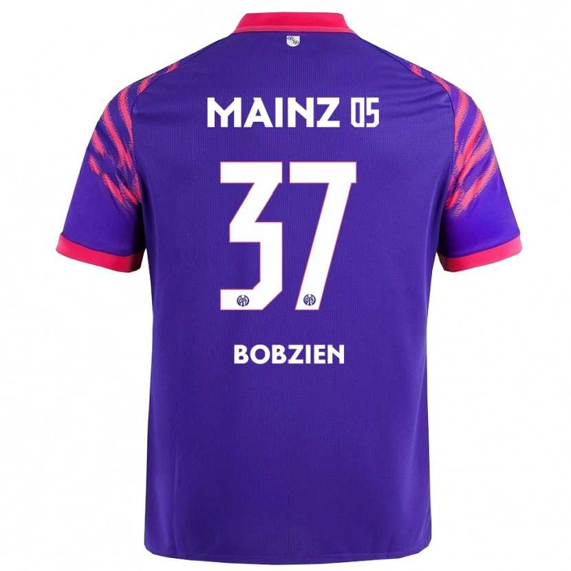 Danxen Pánské Ben Bobzien #37 Námořnická Modř Růžová Daleko Hráčské Dresy 2025/26 Dres