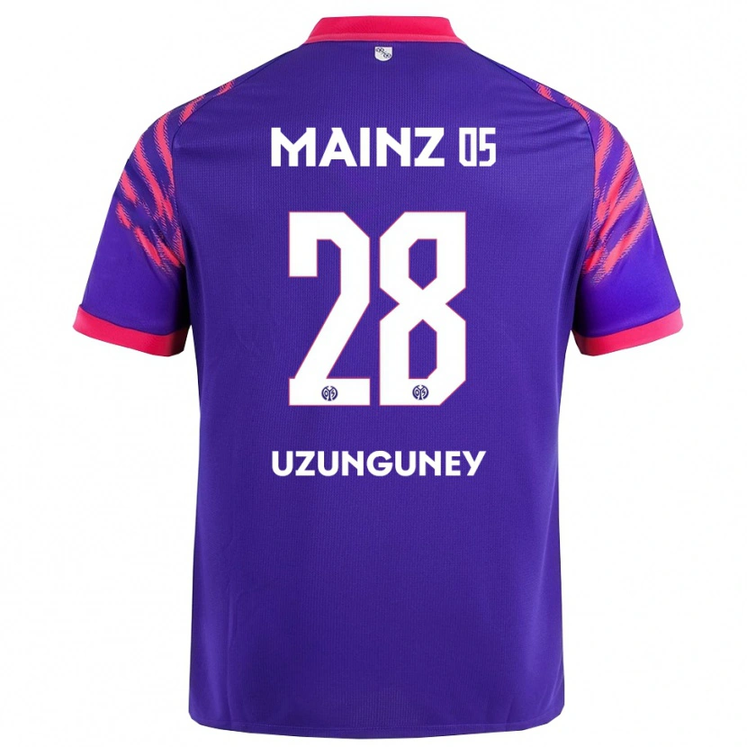 Danxen Pánské Ebru Uzungüney #28 Námořnická Modř Růžová Daleko Hráčské Dresy 2025/26 Dres