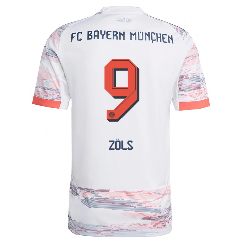 Danxen Pánské Simon Zöls #9 Bílá Šedá Daleko Hráčské Dresy 2025/26 Dres