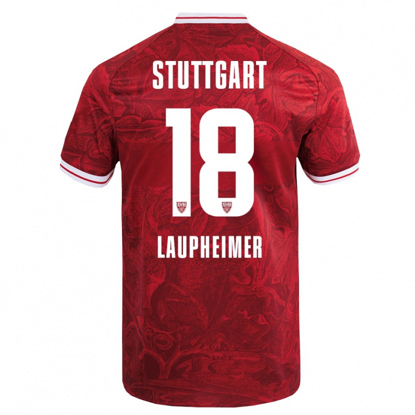 Danxen Pánské Lukas Laupheimer #18 Červená Černá Daleko Hráčské Dresy 2025/26 Dres