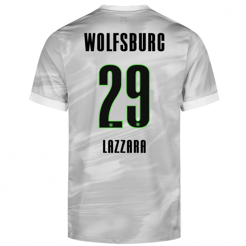 Danxen Pánské Luan Lazzara #29 Šedá Bílá Daleko Hráčské Dresy 2025/26 Dres