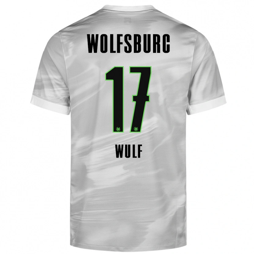 Danxen Pánské Diego Wulf #17 Šedá Bílá Daleko Hráčské Dresy 2025/26 Dres