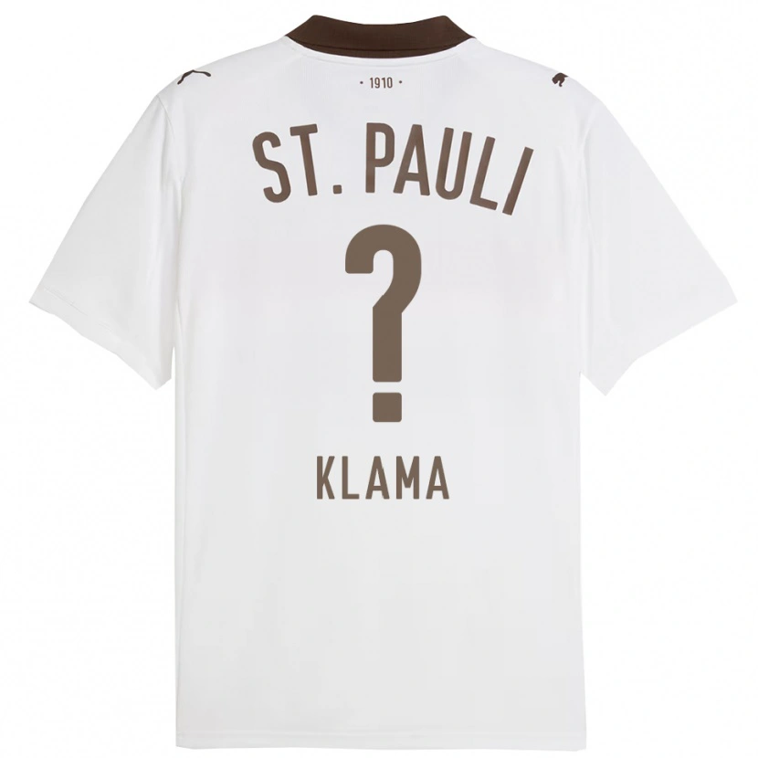 Danxen Pánské Matthias Klama #0 Bílá Červená Daleko Hráčské Dresy 2025/26 Dres