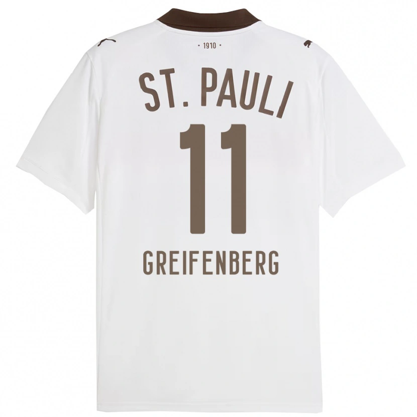 Danxen Pánské Ann-Sophie Greifenberg #11 Bílá Červená Daleko Hráčské Dresy 2025/26 Dres