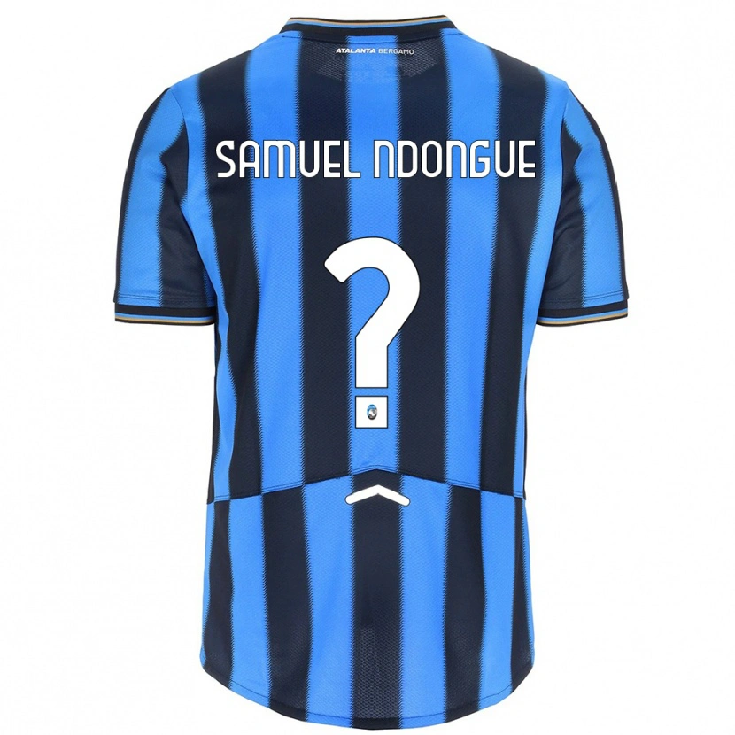 Danxen Dámské Frederick Samuel Ndongue #0 Nebesky Modrá Černá Domů Hráčské Dresy 2025/26 Dres