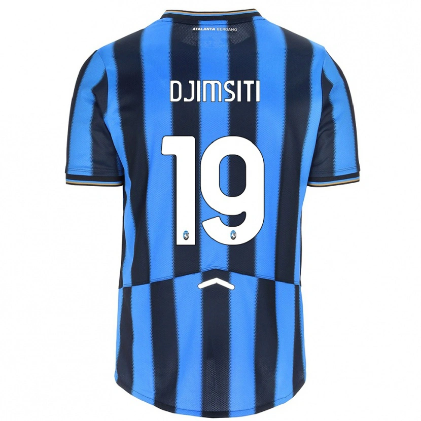 Danxen Dámské Berat Djimsiti #19 Nebesky Modrá Černá Domů Hráčské Dresy 2025/26 Dres