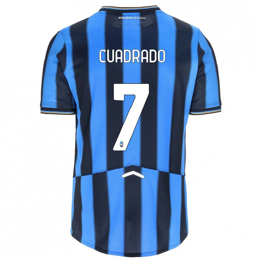 Danxen Dámské Juan Cuadrado #7 Nebesky Modrá Černá Domů Hráčské Dresy 2025/26 Dres