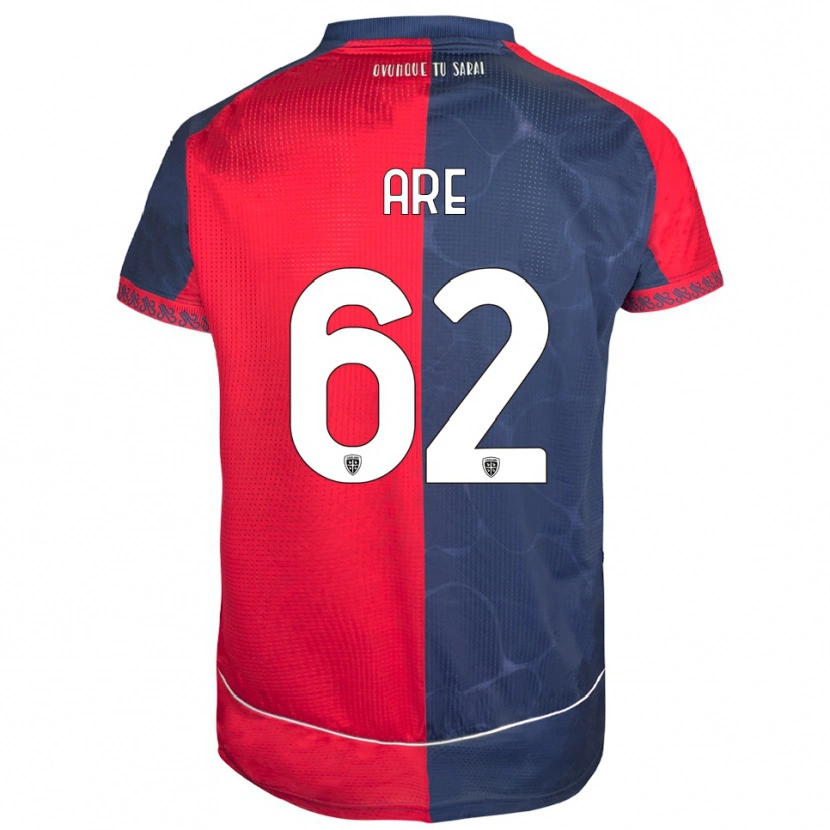 Danxen Dámské Emmanuele Are #62 Červená Námořnická Modř Domů Hráčské Dresy 2025/26 Dres